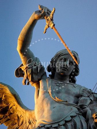 Archangel Michael, Castel Sant'Angelo, Rome, Italy
